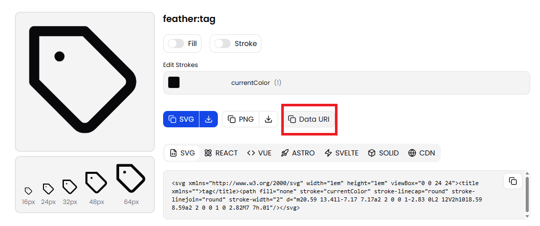 ALL SVG Iconsスクリーンショット